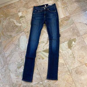 RAG & BONE High Rise Skinny Jeans Sz 24